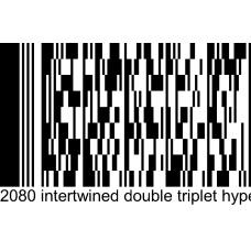 2080 intertwined double triplet hyper intertwined 