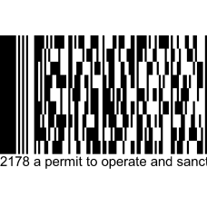 2178 a permit to operate and sanction a permit to 