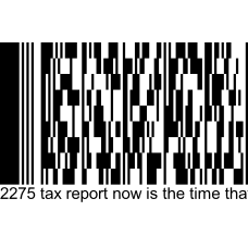 2275 tax report now is the time that w tax report 