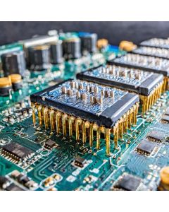 1801 Quantum Qubit Chip-lets Group on chip board socket